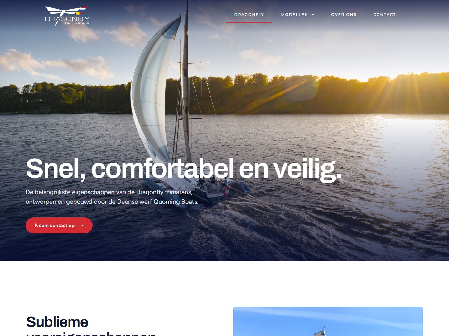 Website Dragonfly Trimarans